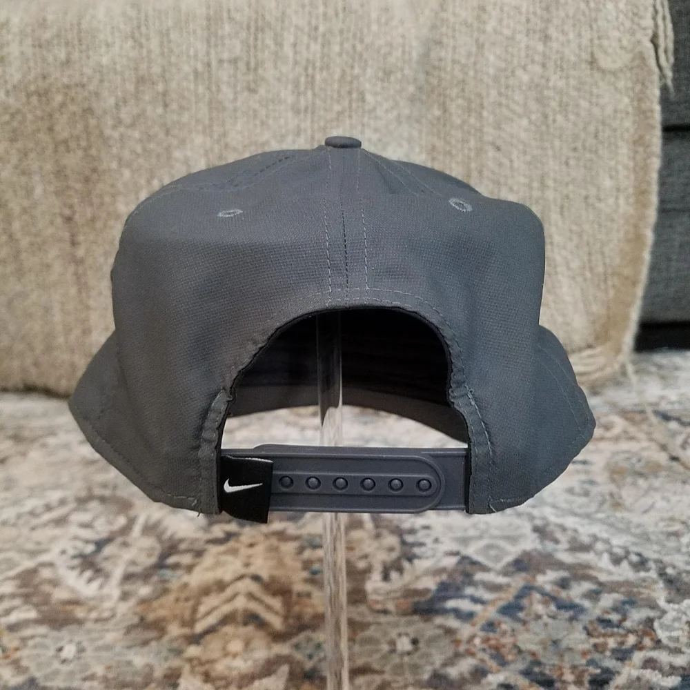 Nike Golf Swish Gray Adjustable Strap Cap